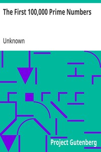 The First 100,000 Prime Numbers