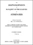 The Deipnosophists; or, Banquet of the Learned of Athenæus, Vol. 2 (of 3)