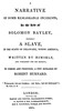 A narrative of some remarkable incidents, in the life of Solomon Bayley :  formerly a slave, in the State of Delaware, North America