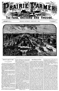 Prairie Farmer, Vol. 56: No. 5, February 2, 1884.