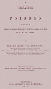 Treatise on Poisons