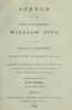 Speech of the Right Honourable William Pitt, in the House of Commons, Thursday, January 31, 1799
