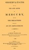 Observation on the Use and Abuse of Mercury, and on the Precautions Necessary in Its Employment