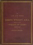 The Life and Works of Joseph Wright, A.R.A., commonly called "Wright of Derby"