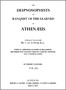 The Deipnosophists; or, Banquet of the Learned of Athenæus, Vol. 3 (of 3)