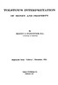 Tolstoy's interpretation of money and property