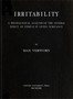 Irritability :  a physiological analysis of the general effect of stimuli in living substance