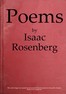Poems by Isaac Rosenberg