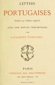 Lettres portugaises