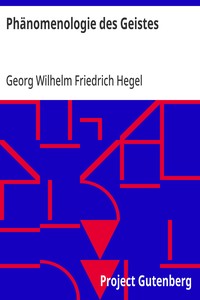 Phänomenologie des Geistes