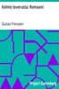 Kolme toverusta: Romaani