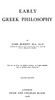 Early Greek philosophy