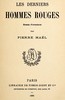 Les derniers Hommes Rouges: Roman d'aventures