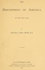 The Discoveries of America to the Year 1525