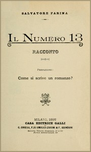 Il Numero 13: Racconto