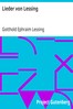 Lieder von Lessing