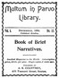 Book of brief narratives