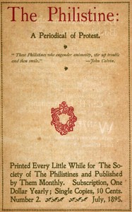 The Philistine :  a periodical of protest (Vol. I, No. 2, July 1895)