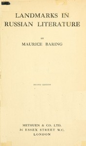Landmarks in Russian literature