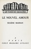 Le nouvel amour