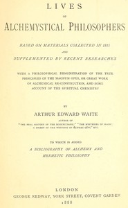 Lives of alchemystical philosophers