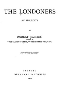 The Londoners :  an absurdity