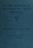 On the manner of negotiating with princes