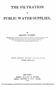 The filtration of public water-supplies