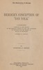 Herder's conception of "das Volk"