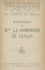 Mémoires de Mme la Comtesse de Genlis