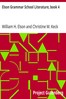 Elson Grammar School Literature, book 4