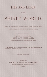 Life and labor in the spirit world