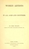 Women artists in all ages and countries
