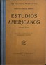 Estudios americanos (primera serie)
