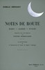 Notes de route :  Maroc—Algérie—Tunisie