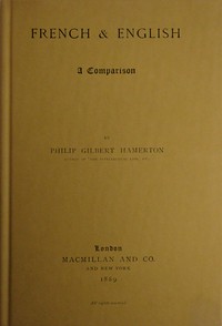 French & English :  A comparison