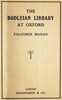 The Bodleian Library at Oxford