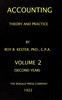 Accounting theory and practice, Volume 2 (of 3) :  a textbook for colleges and schools of business administration