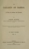 The Tallants of Barton, vol. 1 (of 3) :  A tale of fortune and finance