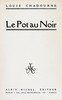 Le pot au noir