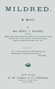 Mildred :  A novel