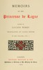 Memoirs of the Princesse de Ligne, Vol. 1 (of 2)