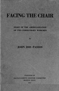 Facing the chair :  Story of the Americanization of two foreignborn workmen