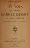 Les voix qui crient dans le désert :  souvenirs d'Afrique