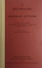 A dictionary of American authors