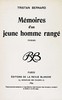 Mémoires d'un jeune homme rangé :  roman