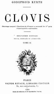 Clovis, Tome 2 (of 2)