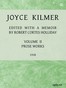 Joyce Kilmer :  poems, essays and letters in two volumes. Volume 2, prose works