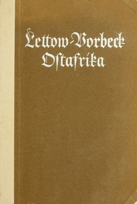 Meine Erinnerungen aus Ostafrika