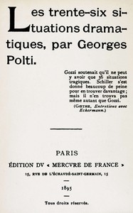 Les trente-six situations dramatiques